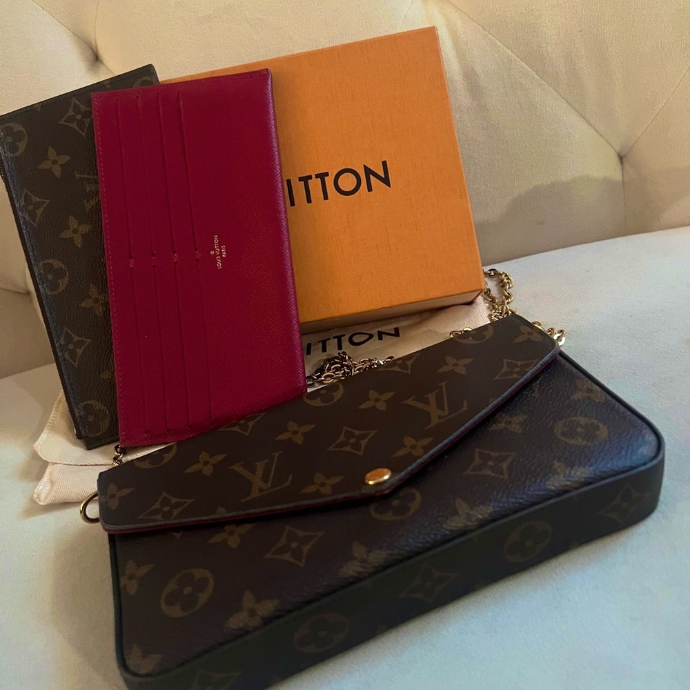 Louis Vuitton Felicie monogramm Crossbody Bag - Picture 3 of 6